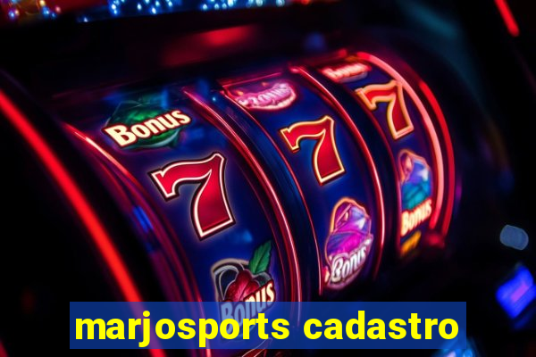 marjosports cadastro